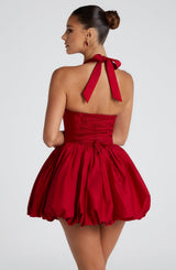 Fioreclo Marisia Mini Dress in Red