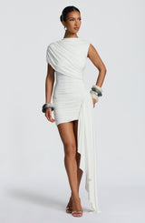 Fioreclo Marnia Mini Dress in White