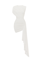 Fioreclo Marnia Mini Dress in White