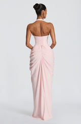 Fioreclo Minetta Maxi Dress in Blush
