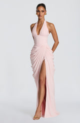 Fioreclo Minetta Maxi Dress in Blush