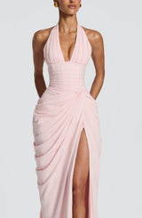 Fioreclo Minetta Maxi Dress in Blush