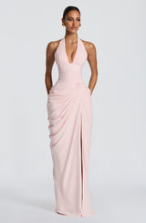 Fioreclo Minetta Maxi Dress in Blush