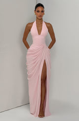 Fioreclo Minetta Maxi Dress in Blush
