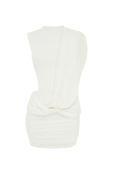 Fioreclo Mireia Mini Dress in Ivory