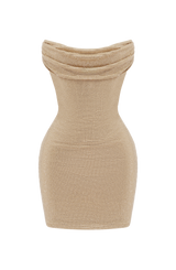 Fioreclo Mirella Mini Dress in Gold
