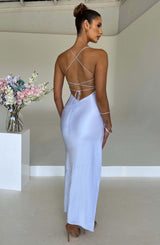 Fioreclo Mishka Maxi Dress in Baby Blue