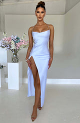 Fioreclo Mishka Maxi Dress in Baby Blue