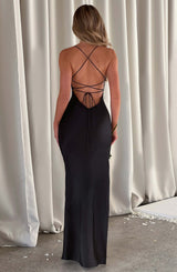 Fioreclo Mishka Maxi Dress in Black