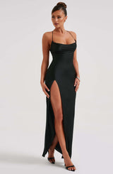 Fioreclo Mishka Maxi Dress in Black