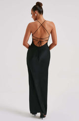 Fioreclo Mishka Maxi Dress in Black