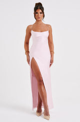 Fioreclo Mishka Maxi Dress in Blush