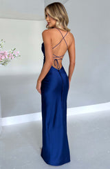 Fioreclo Mishka Maxi Dress in Navy