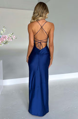Fioreclo Mishka Maxi Dress in Navy