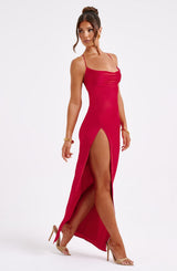 Fioreclo Mishka Maxi Dress in Red