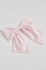 Fioreclo Mitza Bow in Blush Gingham