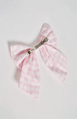 Fioreclo Mitza Bow in Blush Gingham