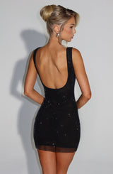 Fioreclo Petrella Mini Dress in Black