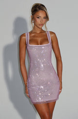 Fioreclo Petrella Mini Dress in Pink