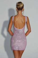 Fioreclo Petrella Mini Dress in Pink