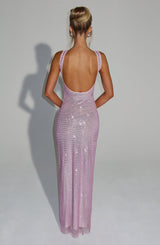 Fioreclo Petrine Maxi Dress in Pink