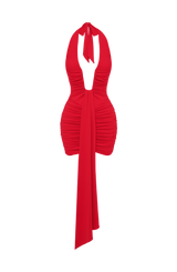 Fioreclo Rosella Mini Dress in Red