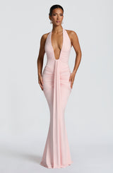Fioreclo Rosetti Maxi Dress in Blush