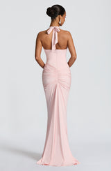 Fioreclo Rosetti Maxi Dress in Blush