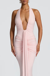 Fioreclo Rosetti Maxi Dress in Blush
