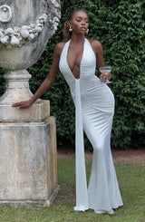 Fioreclo Rosetti Maxi Dress in White