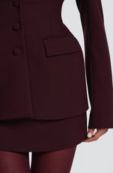 Fioreclo Rowella Blazer in Plum