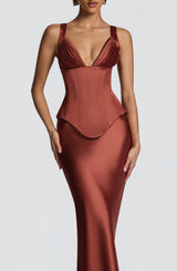 Fioreclo Rowyn Corset in Rust