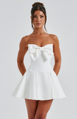 Fioreclo Rubina Playsuit in Ivory