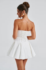 Fioreclo Rubina Playsuit in Ivory