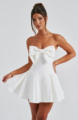 Fioreclo Rubina Playsuit in Ivory