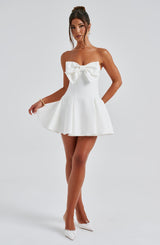 Fioreclo Rubina Playsuit in Ivory