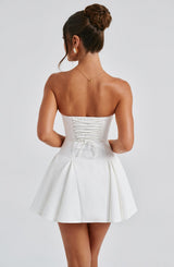 Fioreclo Rubina Playsuit in Ivory
