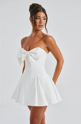 Fioreclo Rubina Playsuit in Ivory