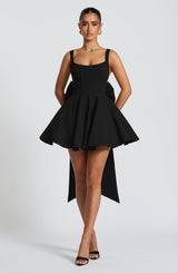 Fioreclo Ruella Mini Dress in Black