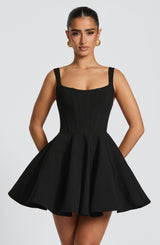 Fioreclo Ruella Mini Dress in Black