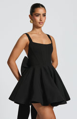 Fioreclo Ruella Mini Dress in Black
