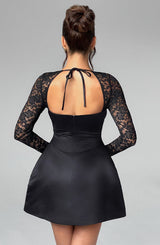 Fioreclo Sadira Mini Dress in Black