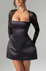 Fioreclo Sadira Mini Dress in Black