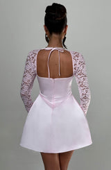Fioreclo Sadira Mini Dress in Blush