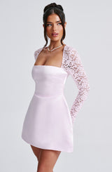Fioreclo Sadira Mini Dress in Blush