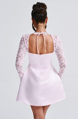 Fioreclo Sadira Mini Dress in Blush