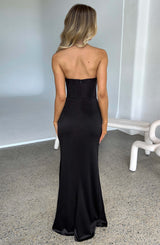 Fioreclo Safielle Maxi Dress in Black