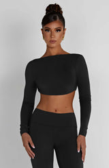 Fioreclo Sahrelle Top in Black