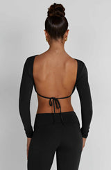Fioreclo Sahrelle Top in Black