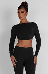 Fioreclo Sahrelle Top in Black